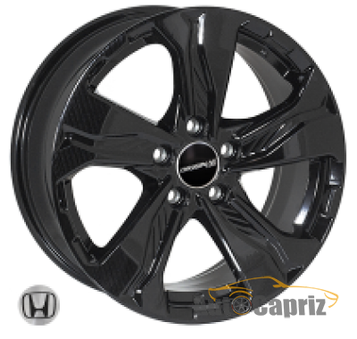 Диски Replica Honda TL5044NW GlossBLACK R17 W7.5 PCD5x114.3 ET45.0 DIA64.1